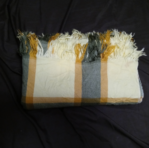 🏫THE BEST QUALITY WOOL THROW 🐑🏤🌄SIZE 82"×62" BLANKET GIFT. 🎁 - Picture 13 of 14